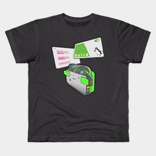 Suica Pasmo Train Gate Kids T-Shirt